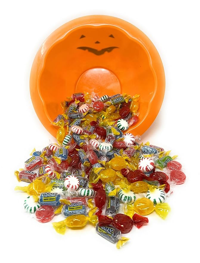 Halloween American Favorite Hard Candy Assorted Bulk Party Mix Ranchers And Old Fashioned Candies Individually Wrapped 12 Flavor Assortment Variety Pack 2 Lbs 150+pcs (32 Oz)