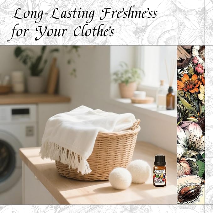 HIQILI Life Serendipity Diffuser Oil for Home Diffusers, Inspired by Chane. Chance, DIY Women Perfume, Room Sprays, Long Lasting - 0.34 Fl Oz