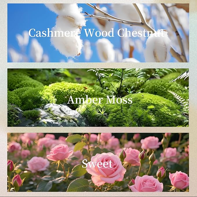 KRD Series Coconut Lychee Reed Diffuser Set, 3.38 fl oz (100ml) Premium Scented Oil Diffuser with 8 Natural Rattan Sticks, Long-Lasting Fragrance for Home Office Bathroom Decor