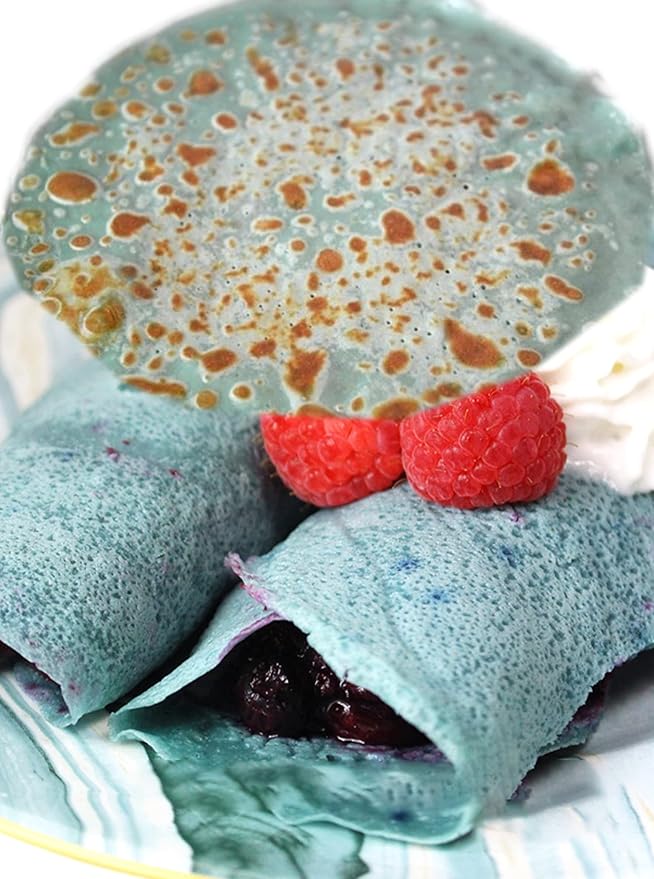 Blue Matcha Butterfly Pea Powder 35.2 Oz or 1 Kg | OkO-OkO - Premium - 100% Natural from flowers of Ternatea Thailand No additives - infusion, Blue Herbal tea, Organic Vegan food coloring, cocktail, meal, baking