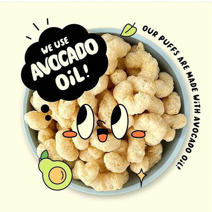 CauliPuffs - Corn, Rice, and Cauliflower Gluten Free Puffed Snack (15 X 0.75oz Bags, Honey BBQ)