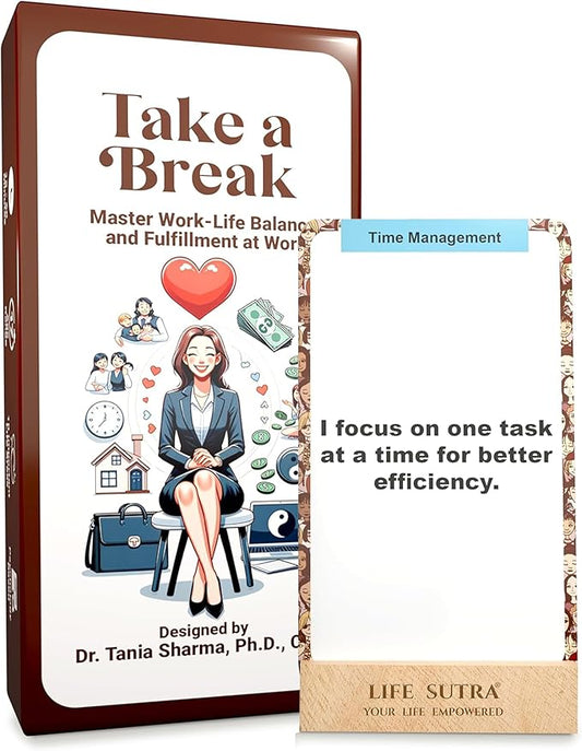 Positive Daily Affirmation Cards at Work for Men Women - Self Care Inspirational Manifest, New Office Job Stress Relief, Manifestation & Motivation Gift, Boss & Coworker Gifts 80 Cards Deck with Stand