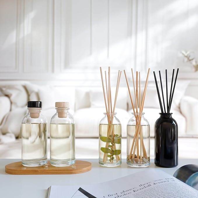 Urban Naturals Lavender & Sandalwood Scented Oil Reed Diffuser Refill and Reed Sticks, 4 oz (2 Pack)