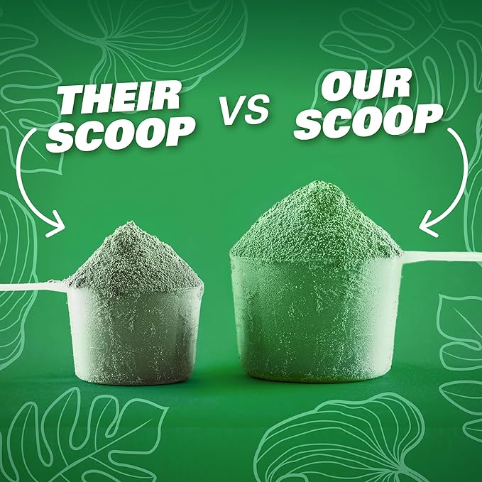 EHP Labs OxyGreens Super Greens Powder – Daily Greens & Superfood Supplement with Spirulina, Chlorella, Prebiotics, Digestive Enzymes, Antioxidants – 30 Servings (Forest Berries)