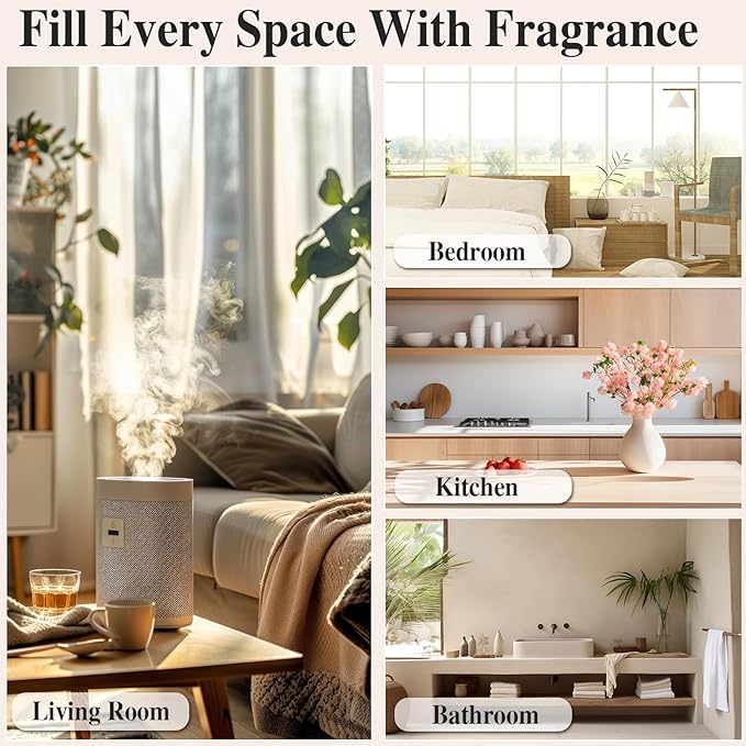 100ML/3.38fl.oz Orange Blossom Fragrance Oils, PHATOIL Orange Blossom Oil for Diffuser, Humidifier, Scented Oils for DIY Soap, Candle Making with Premium Glass Dropper