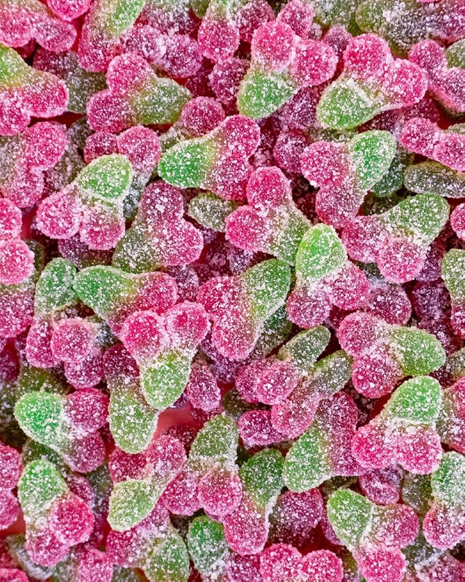 Pandy Swedish Candy Sugar Free Candy Sour Cherry Flavour 14 Bags- Swedish Candy Mix - Diet Candy Keto Gummy Low Calories Snacks - Healthy Sweets 14 x 1.8oz