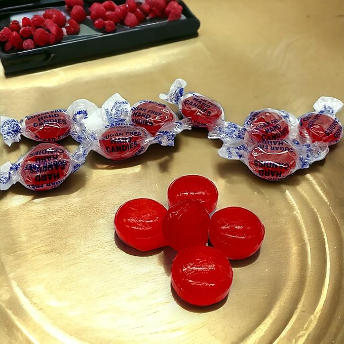 Sugar Free Cinnamon Gourmet Hard Candy-Keto Friendly- Premium Quality 1.5 lbs, Delicious Taste Individually Wrapped Cinnamon Candy-Ideal Diabetic & Gluten Free(24 oz)