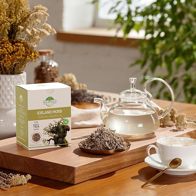 4 oz. Icelandic Moss Iceland Moss Herbal Tea (Cetraria Islandica) - 113g Herb Tea Liquen De Islandia