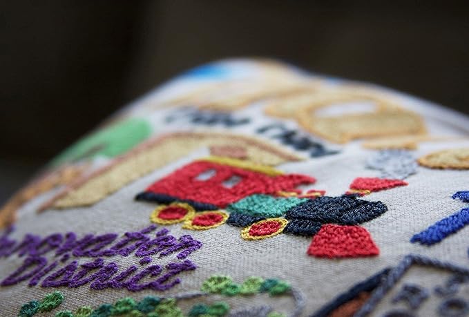 Catstudio Chattanooga Embroidered Decorative Throw Pillow