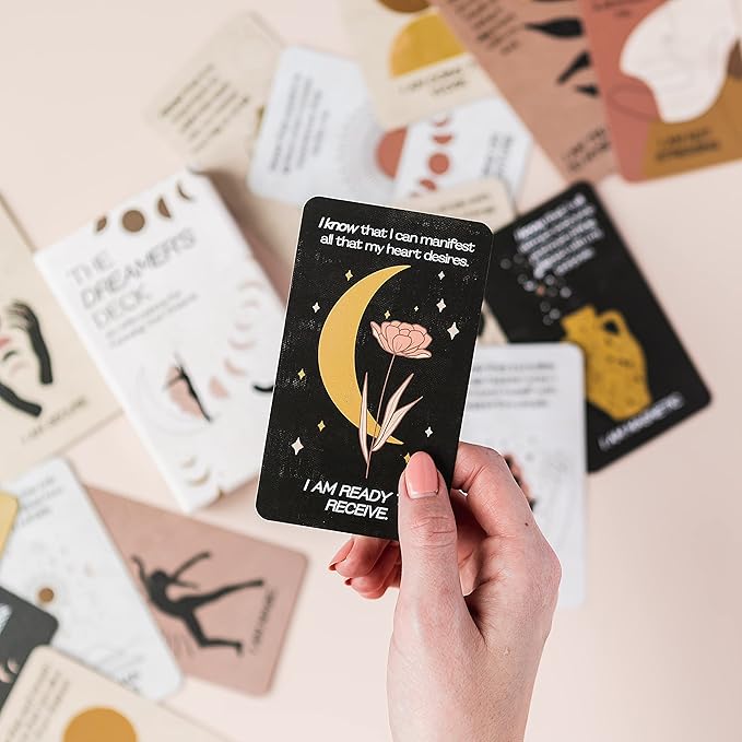 I Know Collection Affirmation Cards - 40 Positive Daily Affirmations for Mindfulness and Motivation, Inspirational Oracle Deck for Self-Care and Manifestation, Encouragement Gifts for Women and Men