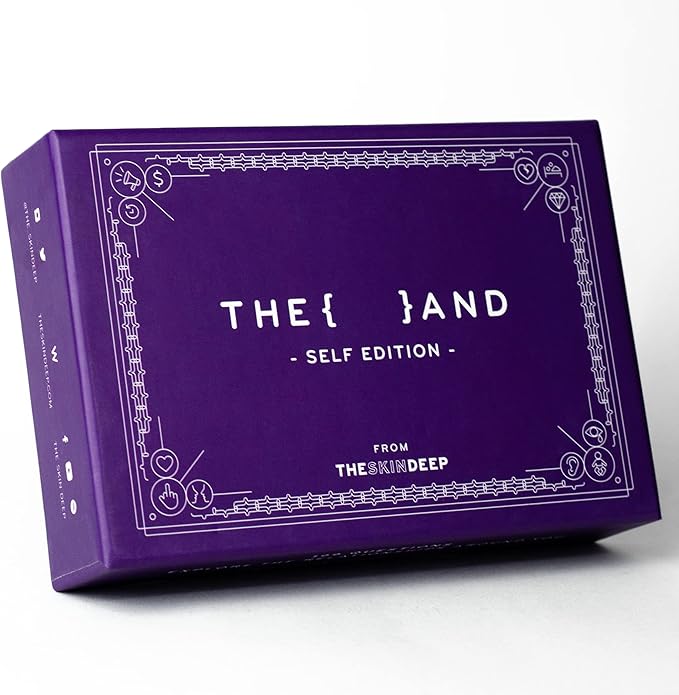 (The and) Self Love Edition - 199 Self Reflection Cards to Improve Self Awareness - Self Care Question Card Deck to Prompt Mindfulness & Meditation - Explore Identity for Women & Men by The Skin Deep