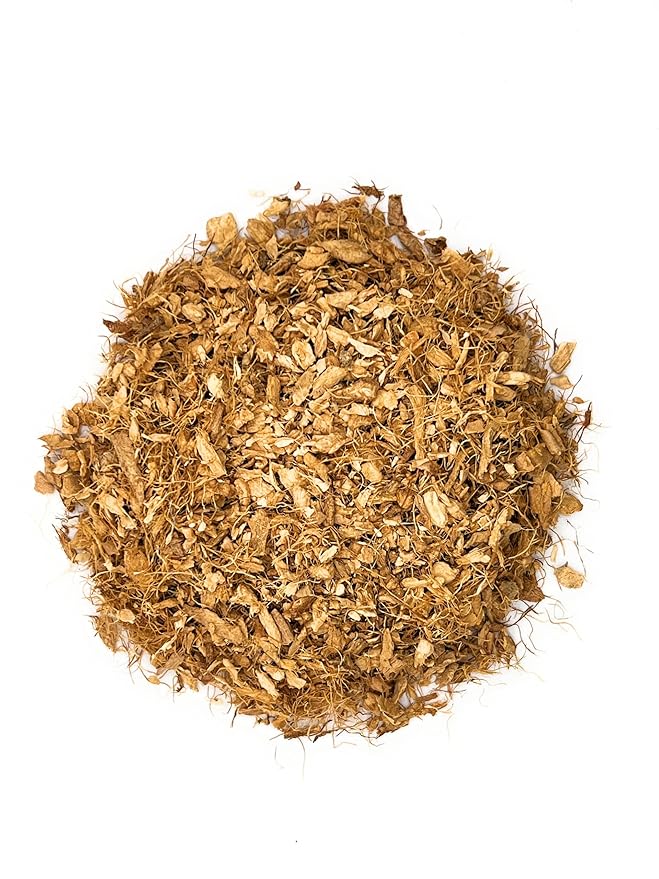 Denise's Fine Tea, USDA Organic, Ginger Pieces, Herbal Tea, Loose Leaf (100g)