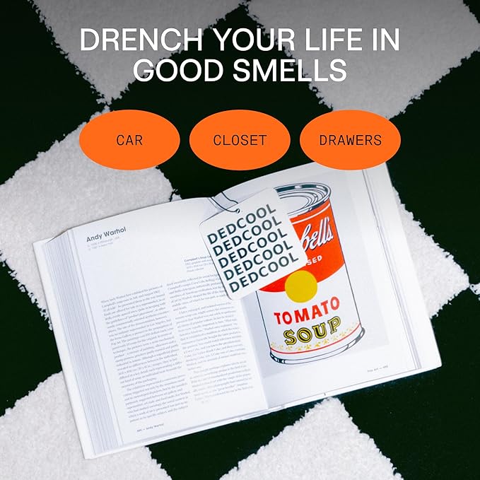 DedCool Air Freshener | Fragrance 03 | For Cars, Closets & Drawers | Hanging Odor Eliminator | Juniper Berries, Pomelo, Saffron | Long-Lasting Scent with Essential Oils | Non-Toxic Fragrance For All