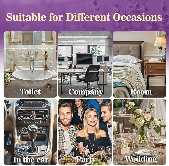 12.5OZ Sukh Lavender Dried Buds - Sachets for Drawers and Closets, Flowers Sachet Bags With Fresh Scents for Party, Birthday, Bridal Shower Bulk