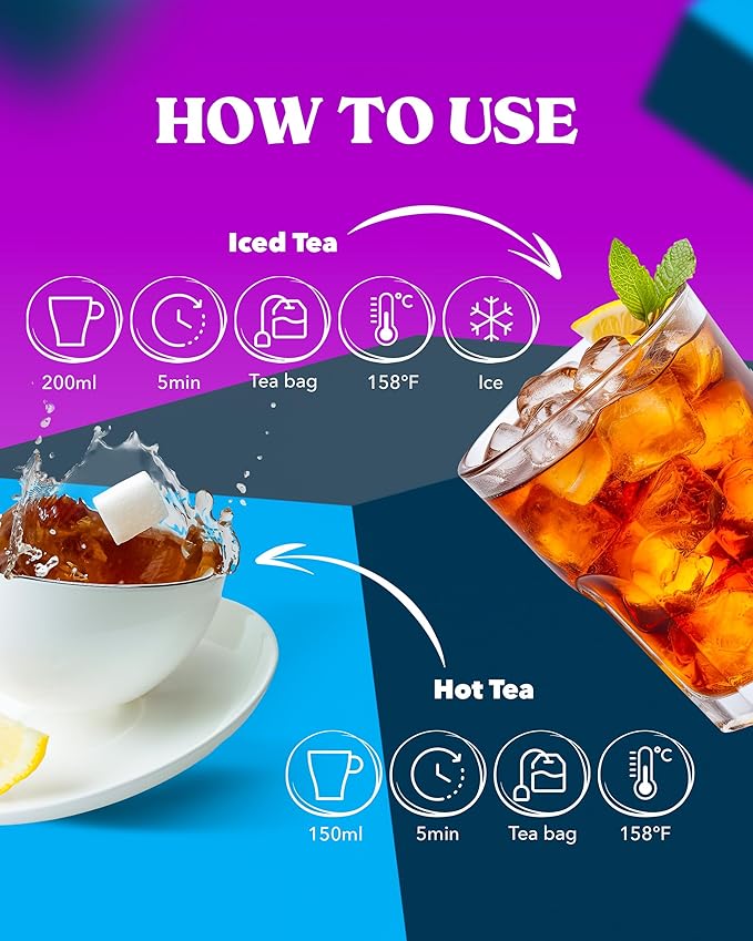 LOVARE Earl Grey Tea Bags 48 g - Made in Ukraine – Black Tea and Bergamot - Tea Bags - Gift Box for Tea Lovers (24 x 2 g)