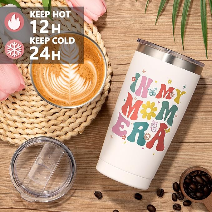 Gifts for Mom Christmas Gifts from Daughter Son kids, Best Birthday Gift Basket for Mom Women Mother-in-Law Mama Mothers Day, Unique Gift for Mothers Wife from Husband with Canvas Tote Bag Tumbler