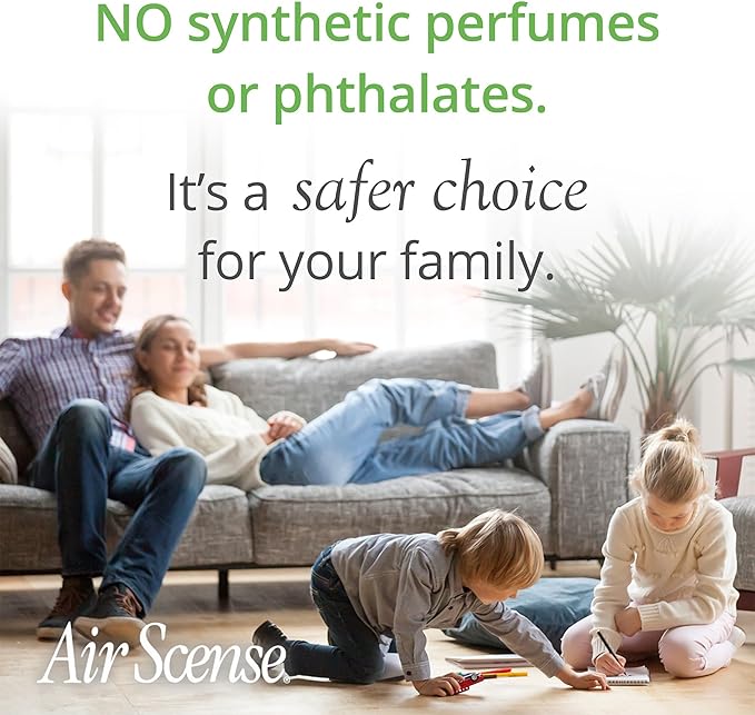 Air Scense Air Freshener Deodorizer Room Spray for Bathroom & Home, Essential Oils, Natural Lime - 7 fl oz (1-Pack)