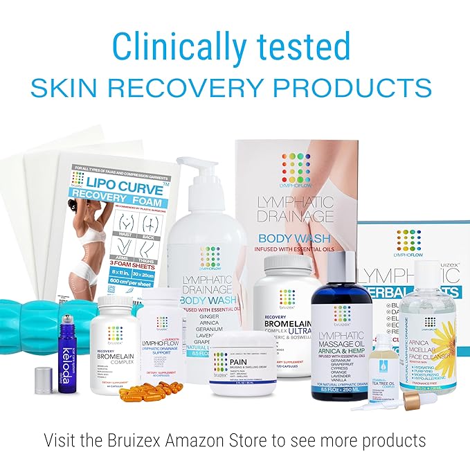 Facial Lymphatic Drainage Oil for Gua Sha Facial Tools, Lymphatic Drainage Massager Face with Jojoba & Coconut Oil, Use with Face Roller, Jade Roller, Guasha Tool for Face & Neck, 1 Fl Oz