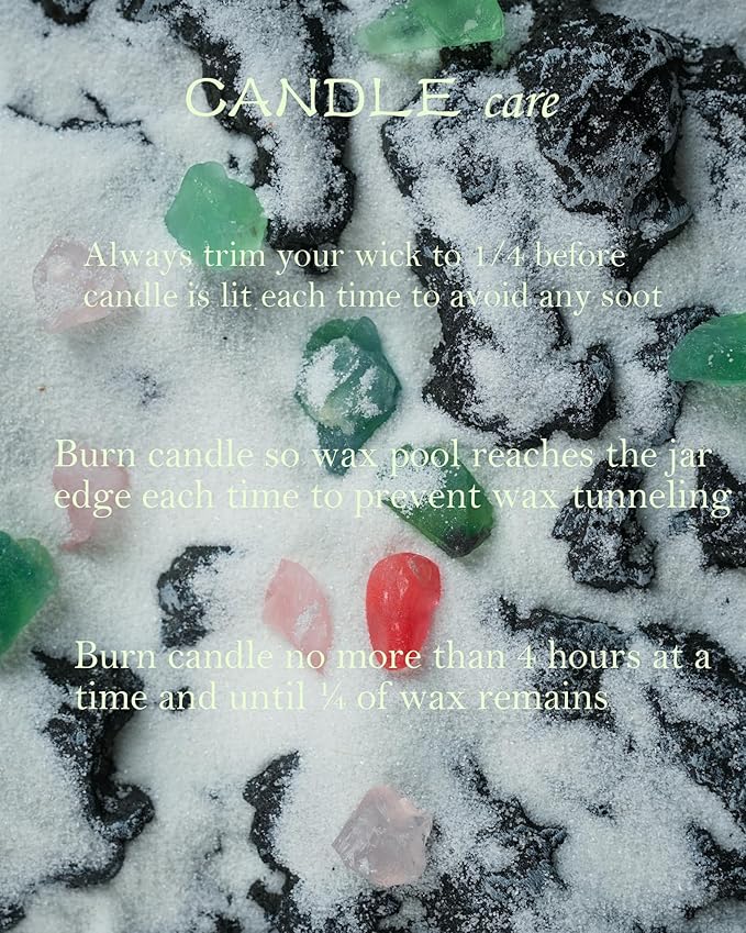 Crystal Candle, Healing Energy Protection Gift, Mindful Intentions, Best friend, Mother's Birthday Gift.(PURE LOVE)