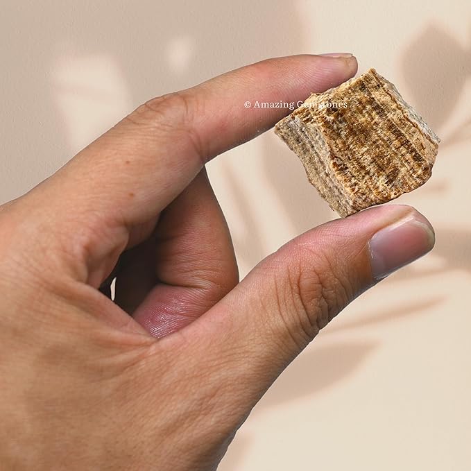 Amazing Gemstone Aragonite Raw Crystals and Healing Stones, Natural Rocks for Tumbling - DIY Raw Stones and Crystals, 2 Pieces