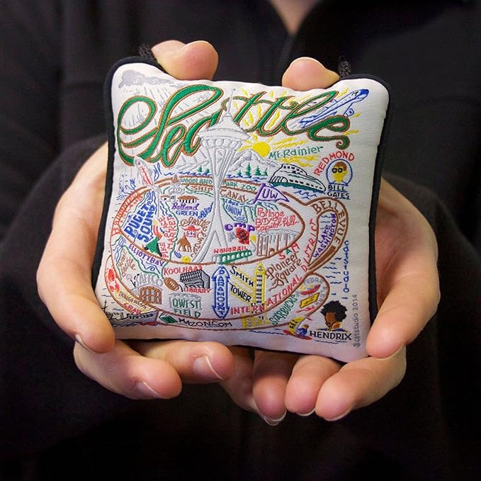 Catstudio Seattle Mini Pillow Christmas Ornament | Wonderful and Decor