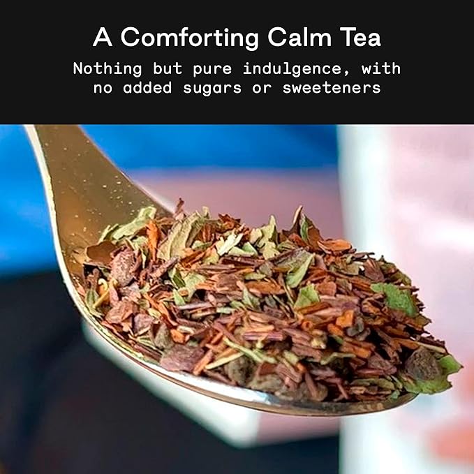 Firebelly Tea After Dinner Mint, Organic Chocolate & Mint Tea with Valerian Root for Sleep, Loose Leaf Herbal Drink, Caffeine-Free, For Relaxing Nighttime, 3.5 oz, Pack of 1