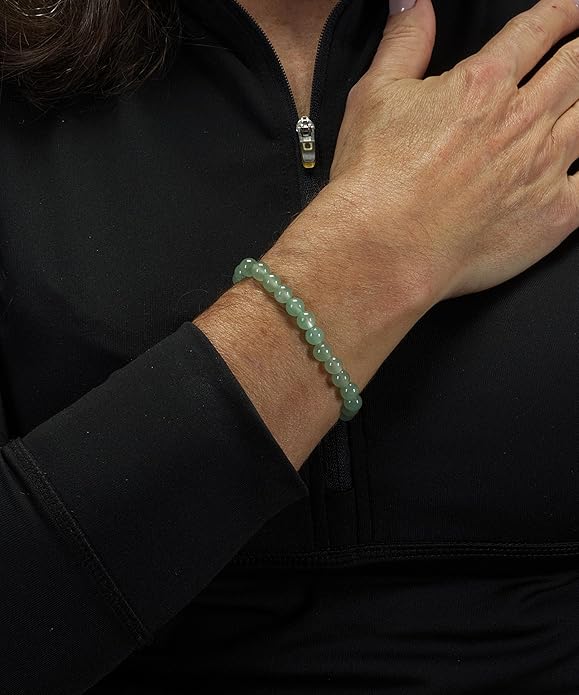 Cherry Tree Collection - Small, Medium, Large Sizes - Gemstone Beaded Bracelets For Women and Men - 6mm Round Beads