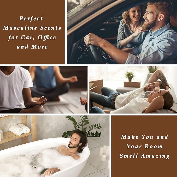 Black Tobacco Fragrance Oil - ESSLUX Essential Oils for Diffuser, Candle Soap Making Scents, Aromatherapy Scented Massage, Perfume for Humidifier Home Fragrance, 1 fl oz