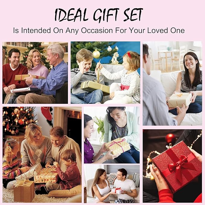 Bath Bombs for Women Relaxing Gifts Set 12 Handmade Organic Bath Bombs Amazing Present for Her, Wife, Girlfriend, Mother