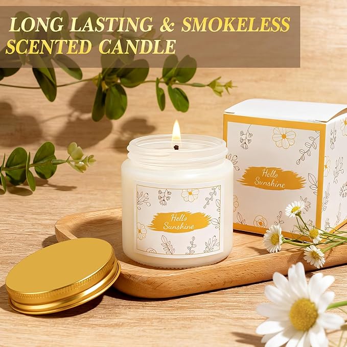 Sending Sunshine Gifts for Women, Birthday Gift Basket, Self Care Package, Thinking of You Get Well Gift, Relaxing Spa Gift Box for Her，Christmas, Mother’s Day, Valentine’s Day Gifts for Women