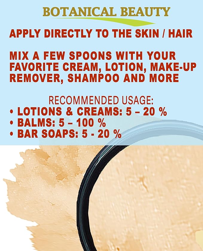 Botanical Beauty COFFEE BEAN OIL BUTTER 100% Natural VIRGIN RAW UNREFINED 4 Fl.oz.- 120 ml. Coffee Bean Essential Oil in Shea Nut Butter for FACE, SKIN, BODY, HAIR, NAILS.