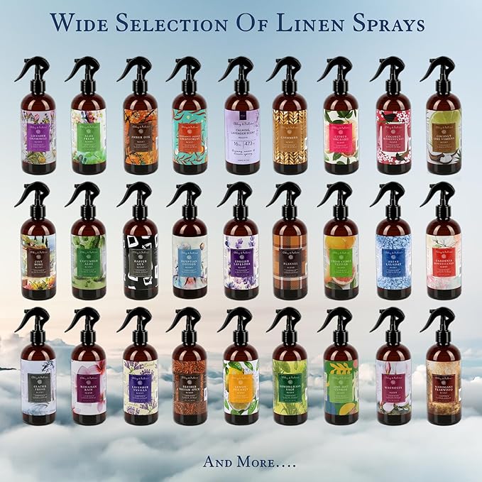 Abbey & Sullivan Odor Eliminating and Refreshing Linen and Room Spray, Amber Oak, 16 oz.