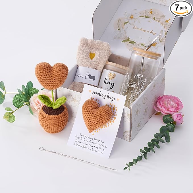 Get Well Gifts for Women After Surgery Recovery, Get Well Soon Gift Baskets for Women Chemo Care Package, Feel Better Soon Basket - Sympathy and After Surgery Recovery Gifts - Thinking of You