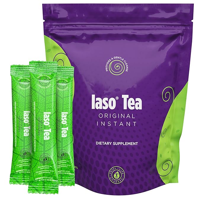Iaso Instant Tea (Original) - Convenient Tea for a Balanced Lifestyle, Gentle & Refreshing, 25 Sachets (1 Pack)