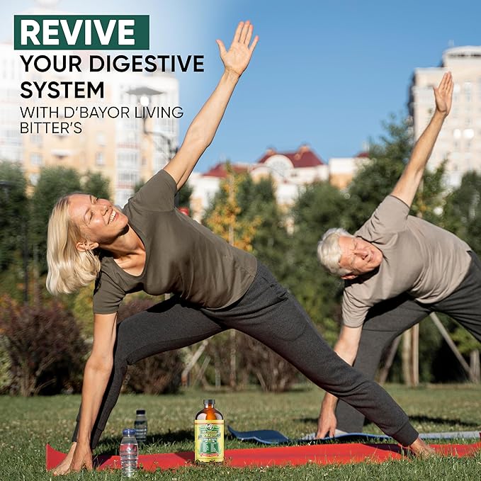 HERBOGANIC D'Bayor Living Bitter 16oz - Natural Blend of Black seed, Bitter Melon, Cinnamon and Seamoss to support Immune System