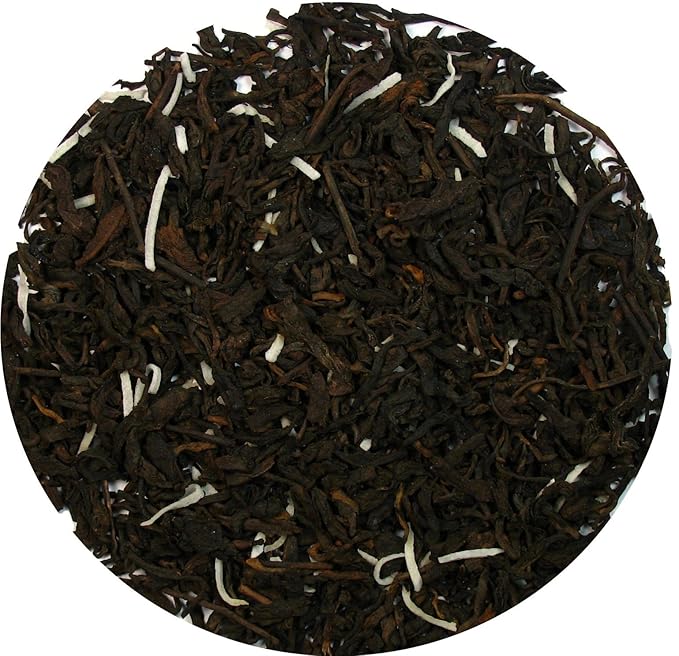 Coconut Puerh Tea, Natural flavours of Coconut and Highly Nutritious puerh tea loose tea -8 OZ Bag
