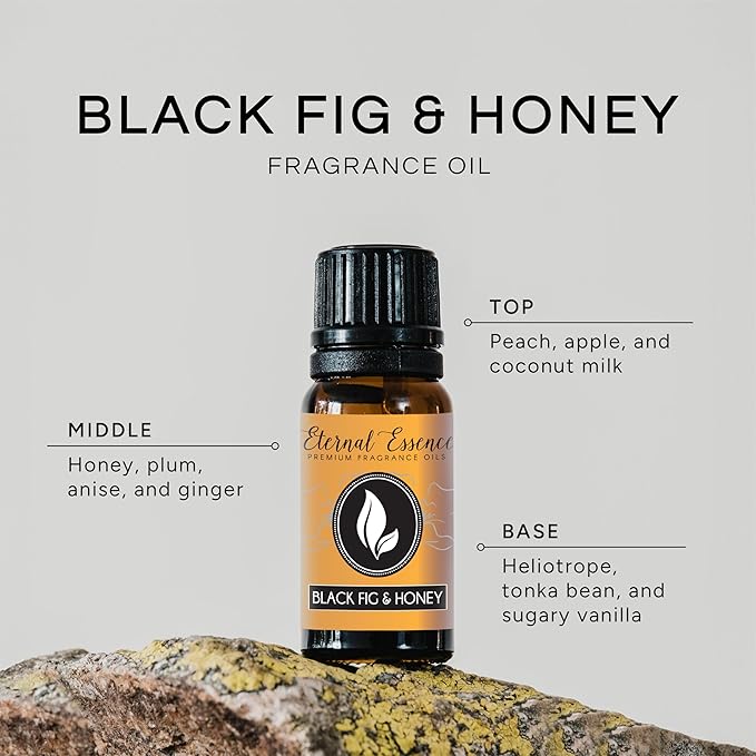 Black Fig & Honey - Premium Grade Fragrance Oils - 10ml - Scented Oil