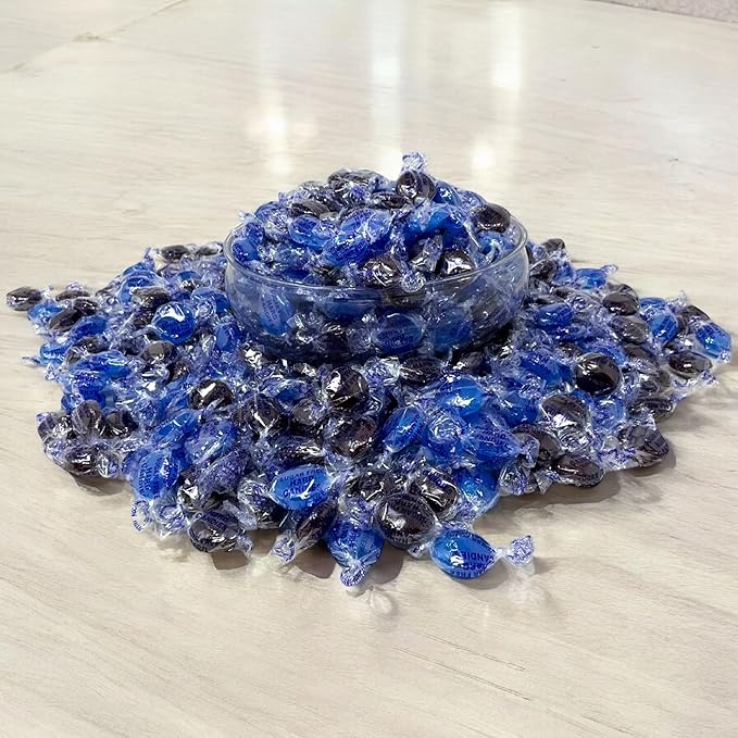 Premium Sugar Free Hard Candy Wild Berry Lovers Assortment Mix 1 Lb Keto & Diabetic Friendly Low Carb Zero Sugar Individually Wrapped Gourmet Flavored Discs Bulk Bag (16-Oz)