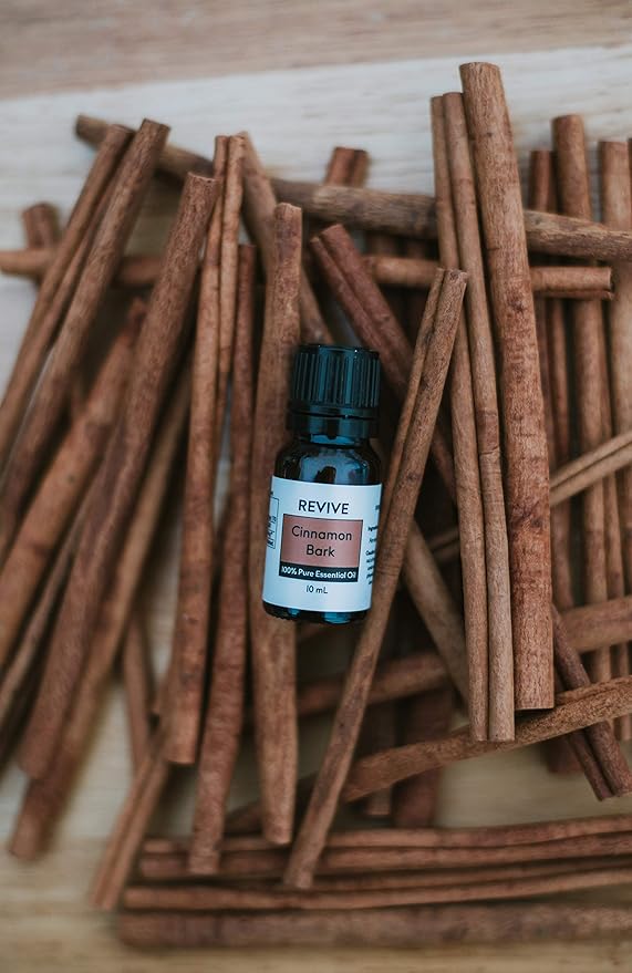 Cinnamon Essential Oil by Revive Essential Oils - 100% Pure Therapeutic Grade, for Diffuser, Humidifier, Massage, Aromatherapy, Skin & Hair Care