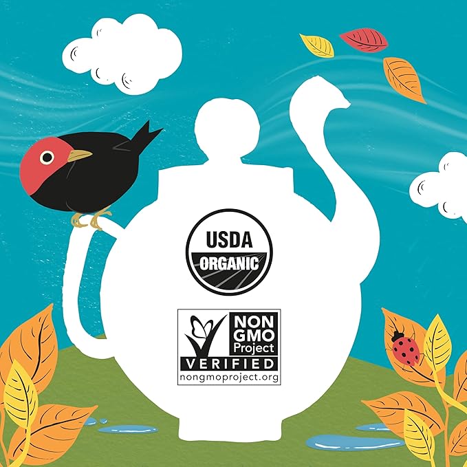 Clipper Tea, Earl Grey, Organic Tea with Citrus Begamot, Plant Based, Black Tea, Caffeinated British Tea, 6 Pack, 120 Unbleached Tea Bags