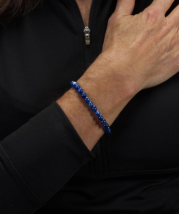 Cherry Tree Collection - Small, Medium, Large Sizes - Gemstone Beaded Bracelets For Women and Men - 6mm Round Beads