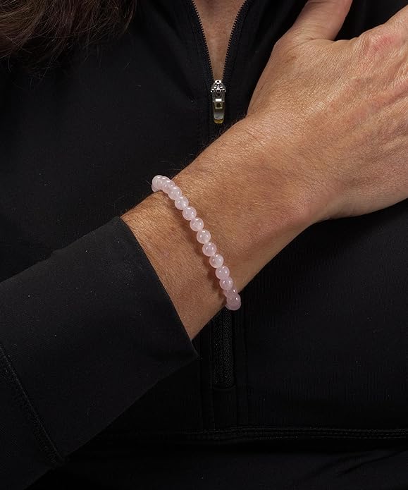 Cherry Tree Collection - Small, Medium, Large Sizes - Gemstone Beaded Bracelets For Women and Men - 6mm Round Beads