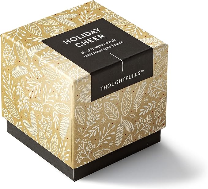 Compendium ThoughtFulls Pop-Open Cards — Holiday Cheer — 30 Pop-Open Cards, Each with a Different Inspiring Message Inside