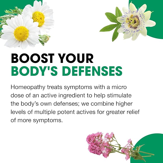 BHI Calming Stress Relief Blend 10 Natural Active Ingredients Help Restore Balance, Support Calm Mood & Sleep - Relax Mind & Body with Passionflower Chamomile & Valerian Root - 100 Tablets