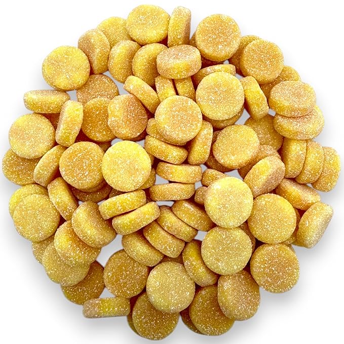 Klub Bulk Exquisite Pineapple and Orange Flavor Sour Bites-1.5 lbs Deliciously Tangy Gummy Bites Perfect for Snacks, Parties and Gifts(24 oz)