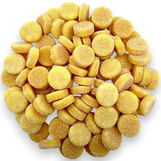 Klub Bulk Exquisite Pineapple and Orange Flavor Sour Bites-1.5 lbs Deliciously Tangy Gummy Bites Perfect for Snacks, Parties and Gifts(24 oz)