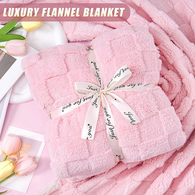 Birthday Gifts for Women Get Well Soon Gifts for Women Hug in a Box Friendship Mothers Day Thank You Gifts Baskets Box Sister Friend Female Mom Wife Her Girlfriend Coworker Bestie (Pink)