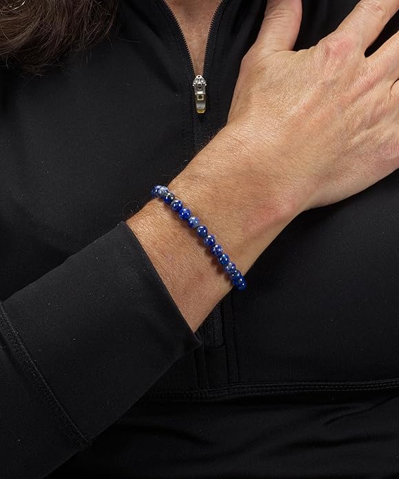 Cherry Tree Collection - Small, Medium, Large Sizes - Gemstone Beaded Bracelets For Women and Men - 6mm Round Beads