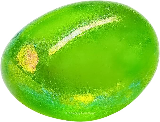 Amazing Gemstone Apple Aura Quartz Crystals and Healing Stones Tumbled - 1 oz, Healing Stones for Energy Balance, Stress Relief - Premium Polished Gems Rocks for Meditation and Wellness