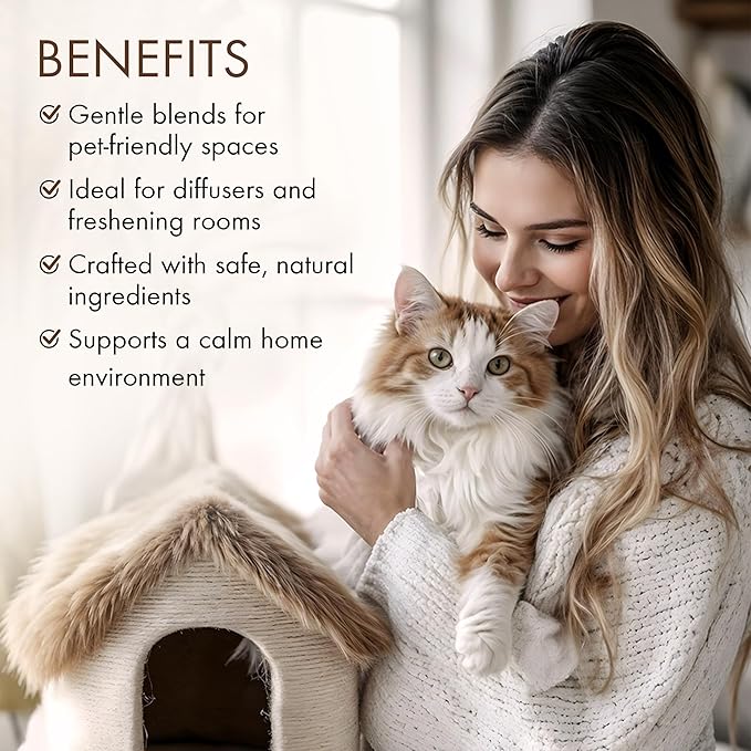 Majestic Pure, Lavender, Peppermint and Frankincense Pet Essential Oil Set | Pet Friendly and Provides Peaceful Atmosphere Used for Diffuser, Room Spray and Topical | Set of 3